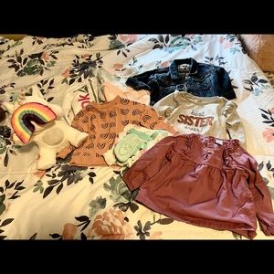 Child of mine, Burt's bees& more! Toddler girl bundle 12&18 months bundle💐